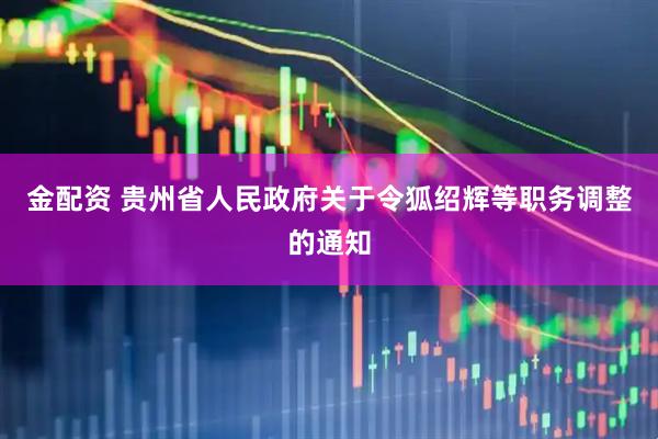 金配资 贵州省人民政府关于令狐绍辉等职务调整的通知